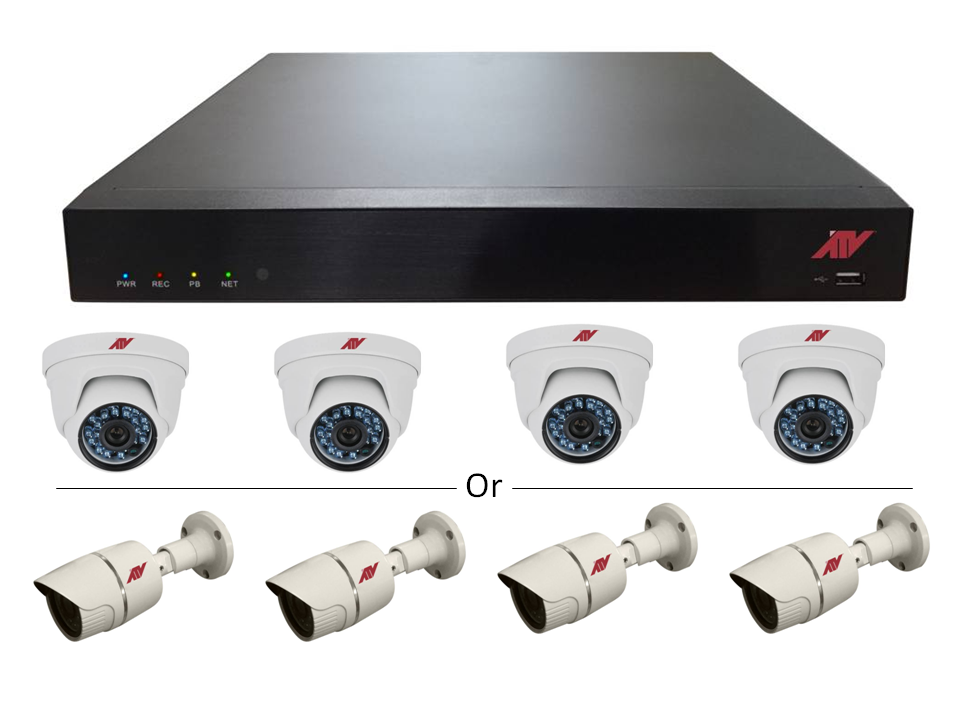 Advanced Technology Video (ATV) Releases New NVR & IP Camera Packages